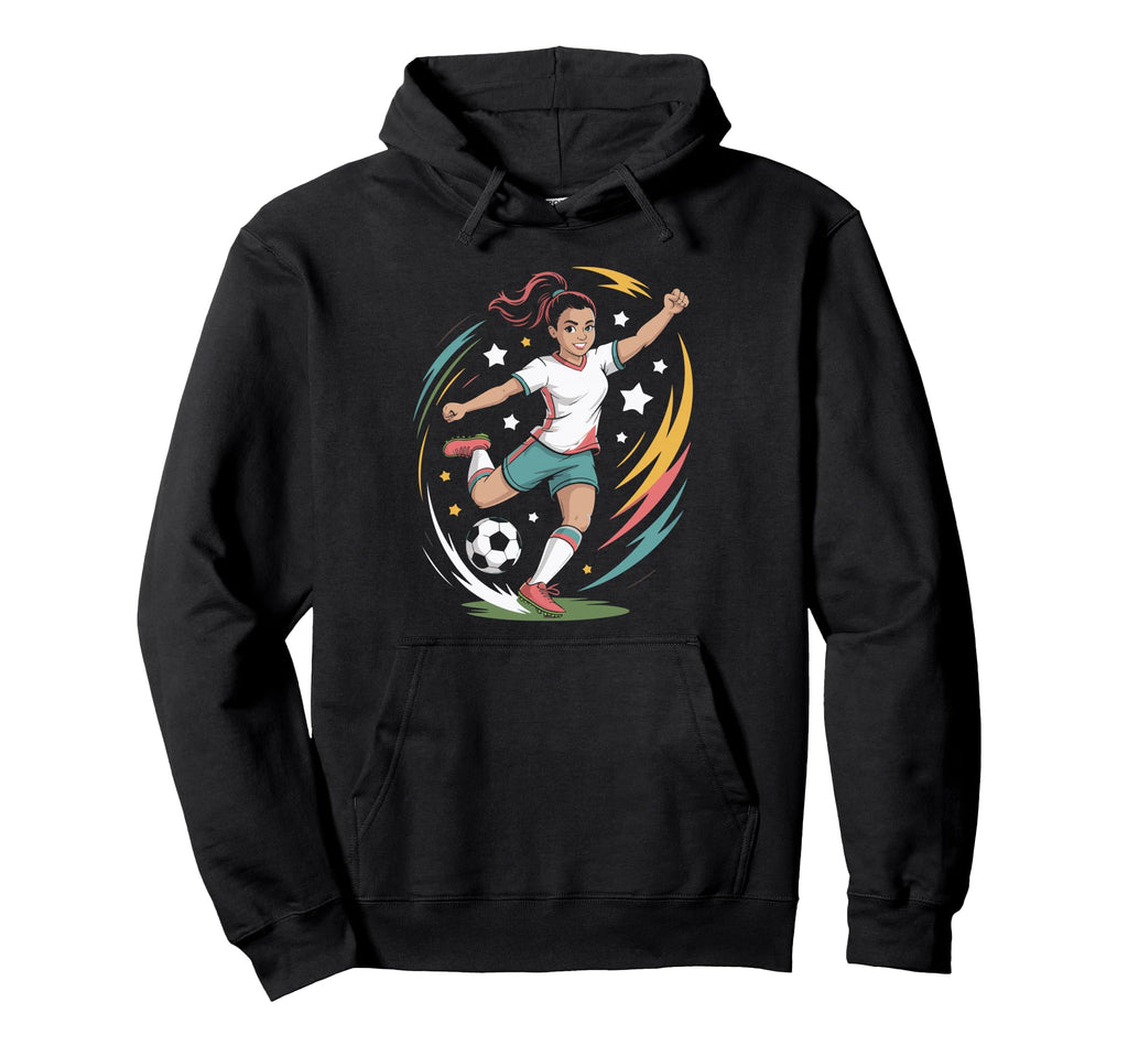 Funny Soccer Vibes Soccer Player Fun Hoodie - Custom Art Print Unisex