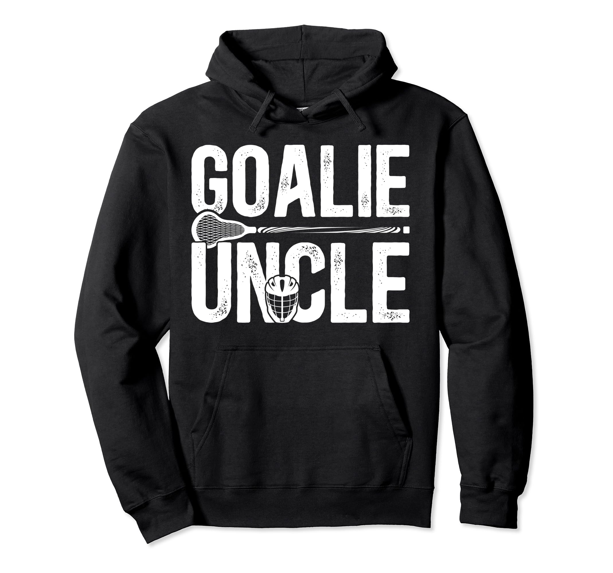 Lacrosse Goalie Uncle Lacrosse Hoodie - Aesthetic Graphic for Adults