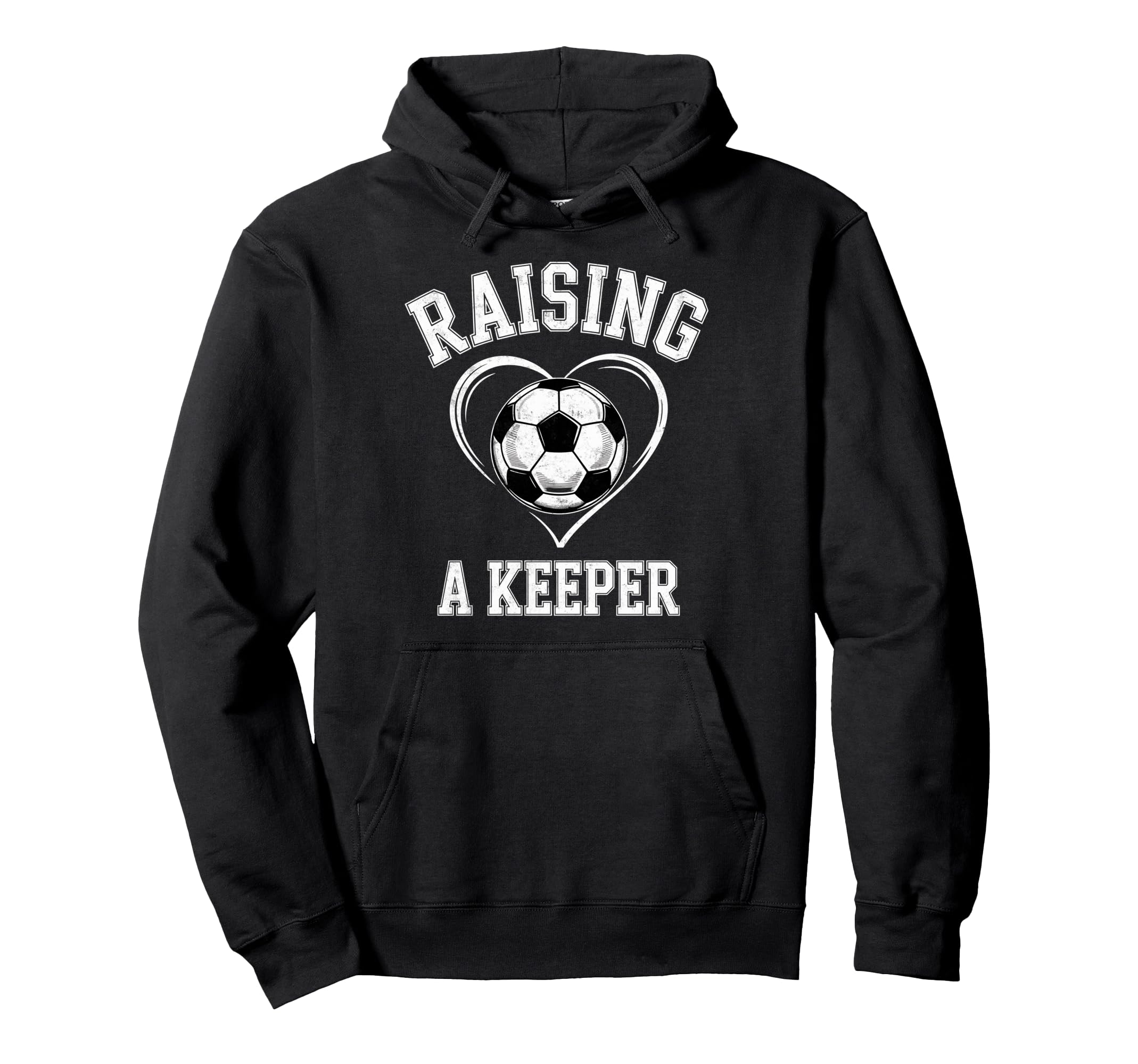 Raising Keeper Soccer Mom Im Hoodie - Novelty Apparel for Adults