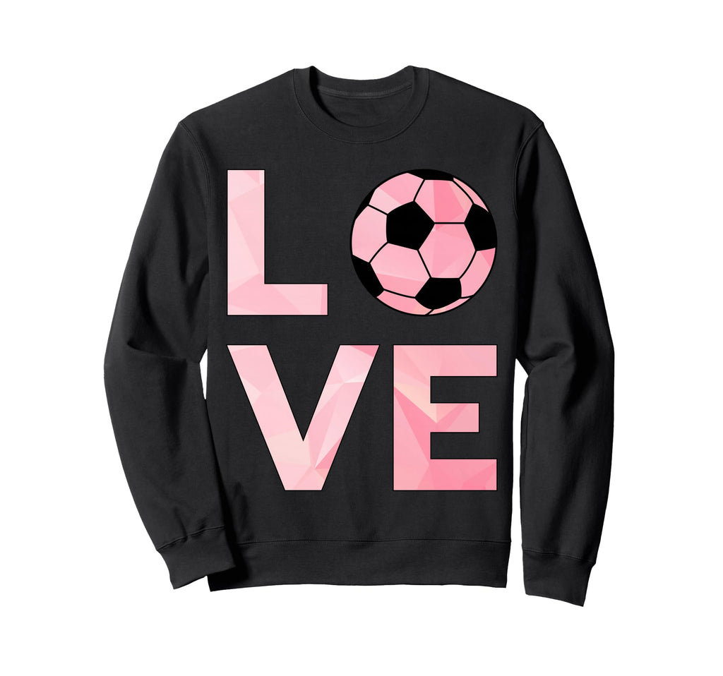 Love Soccer Soccer Sweatshirt - Graphic Print Men Women