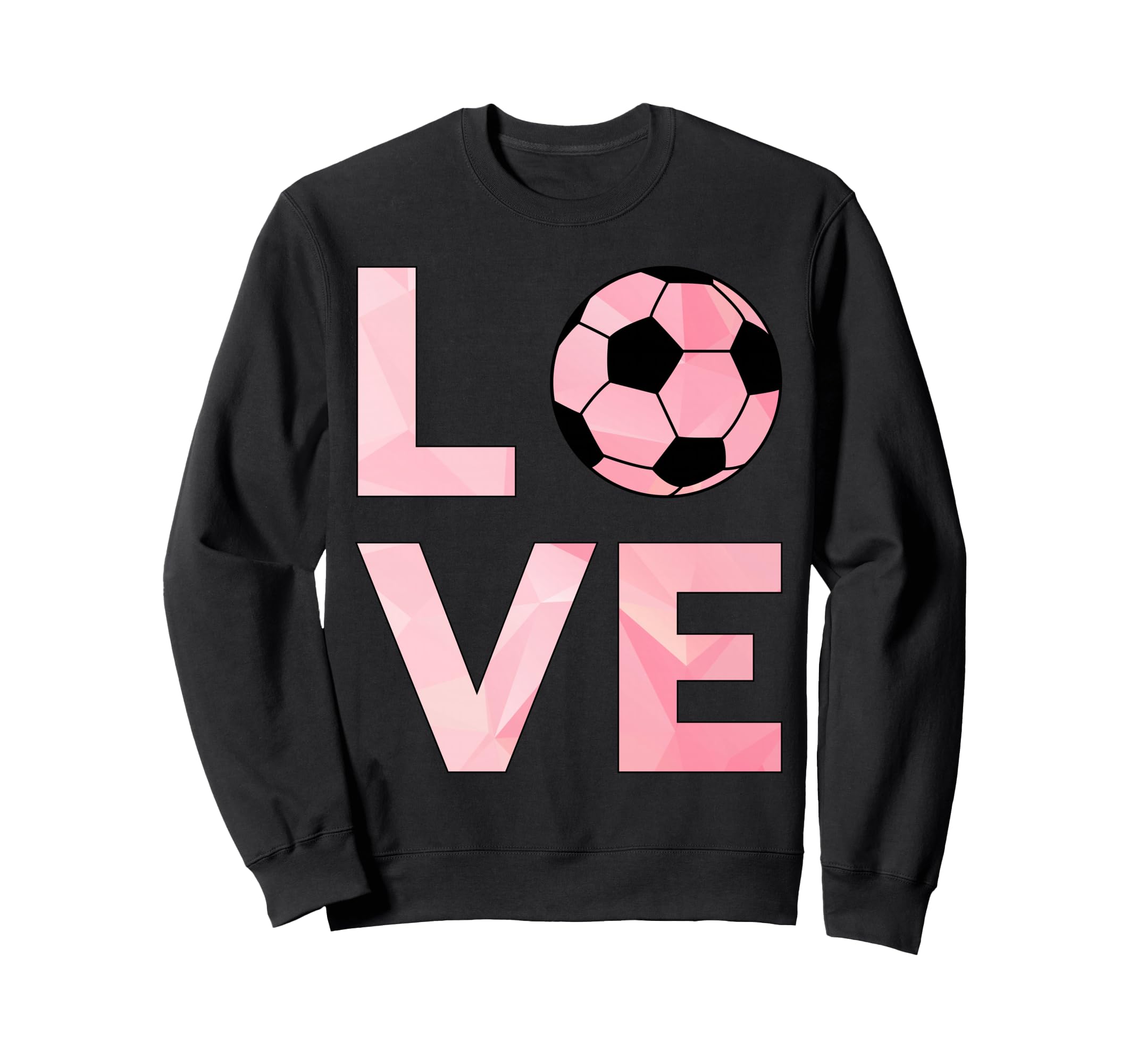 Love Soccer Soccer Sweatshirt - Graphic Print Men Women