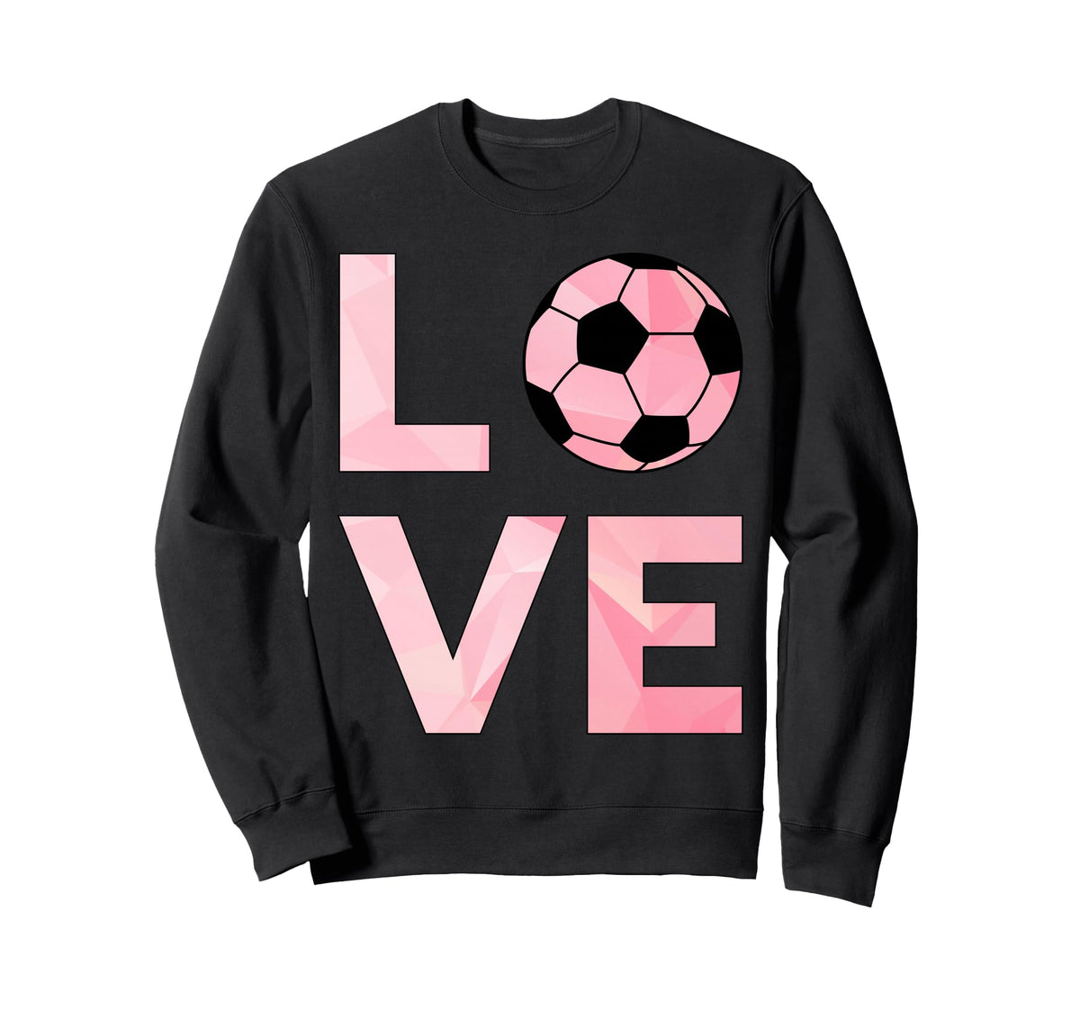 Love Soccer Soccer Sweatshirt - Custom Art Print Men Women