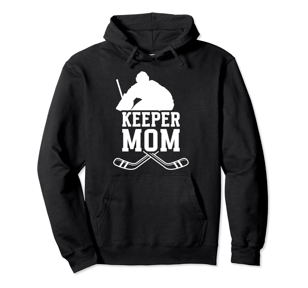 Ice Hockey Keeper Mom Ice Hockey Hoodie - Casual Everyday Wear Unisex