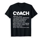 Soccer Coach Definition Soccer Ball T-Shirt - Custom Art Print Men Women