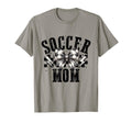 Soccer Mom Groovy Soccer Coquette Bow T-Shirt - Custom Art Print Unisex