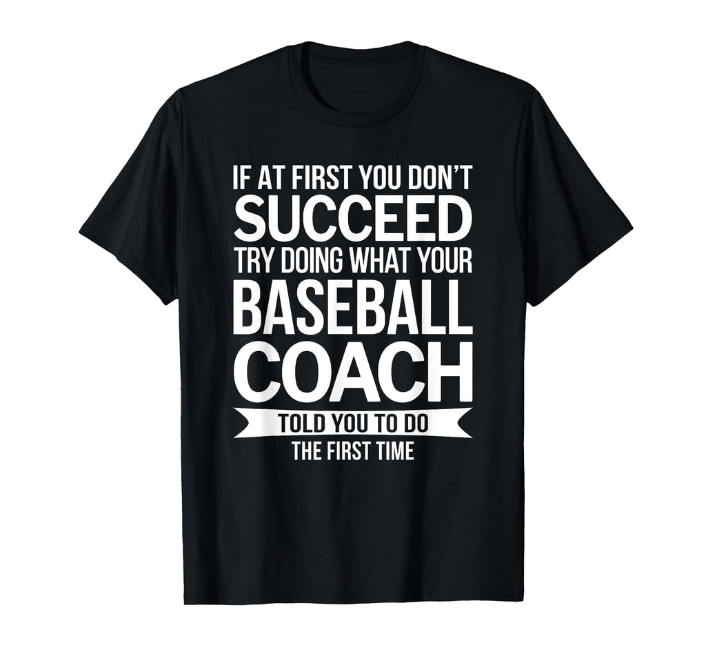 Baseball Coach Thank You Gift T-Shirt - Trendy Graphic Unisex