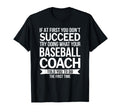 Baseball Coach Thank You Gift T-Shirt - Trendy Graphic Unisex