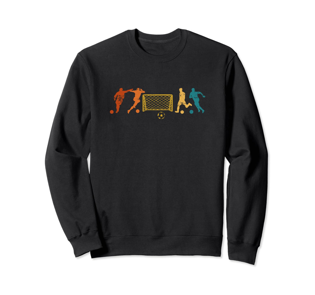Soccer Player Funny Soccer Sweatshirt - Aesthetic Graphic Unisex