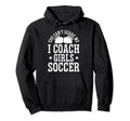 Mens Funny Soccer Coach You Dont Scare Me Hoodie - Minimalist Print Unisex
