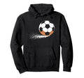 Soccer Silhouette Soccer Player Sports Hoodie - Streetwear Style Unisex