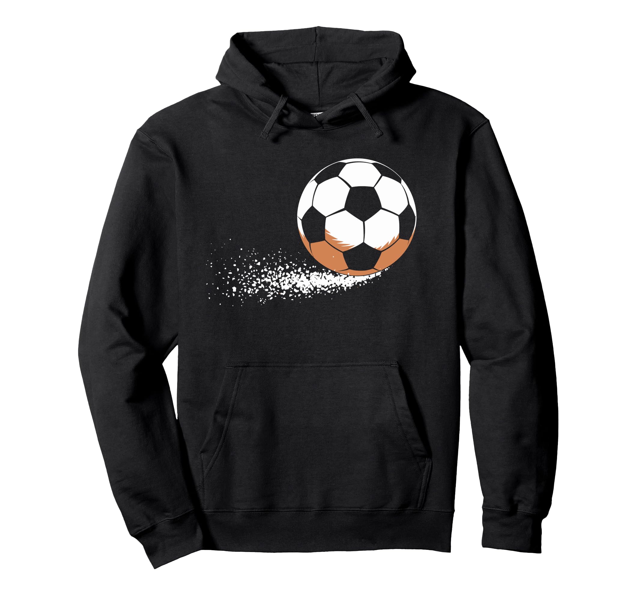 Soccer Silhouette Soccer Player Sports Hoodie - Streetwear Style Unisex