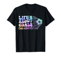 Soccer Life Is About Goals Assists T-Shirt - Streetwear Style for Adults