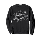 Soccer Mom Script Doodles Sweatshirt - Trendy Graphic Men Women