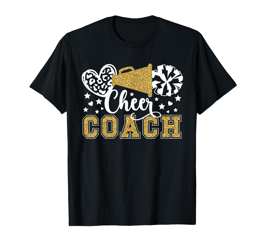 Cheer Coach Cheerleading Coach T-Shirt - Casual Everyday Wear Unisex