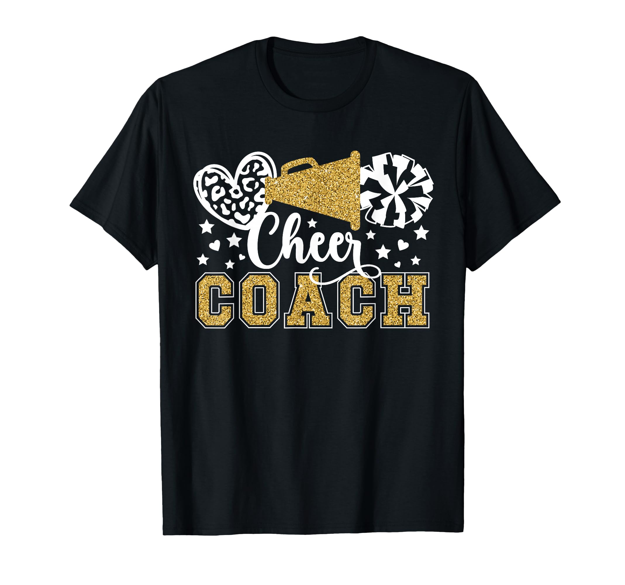 Cheer Coach Cheerleading Coach T-Shirt - Casual Everyday Wear Unisex