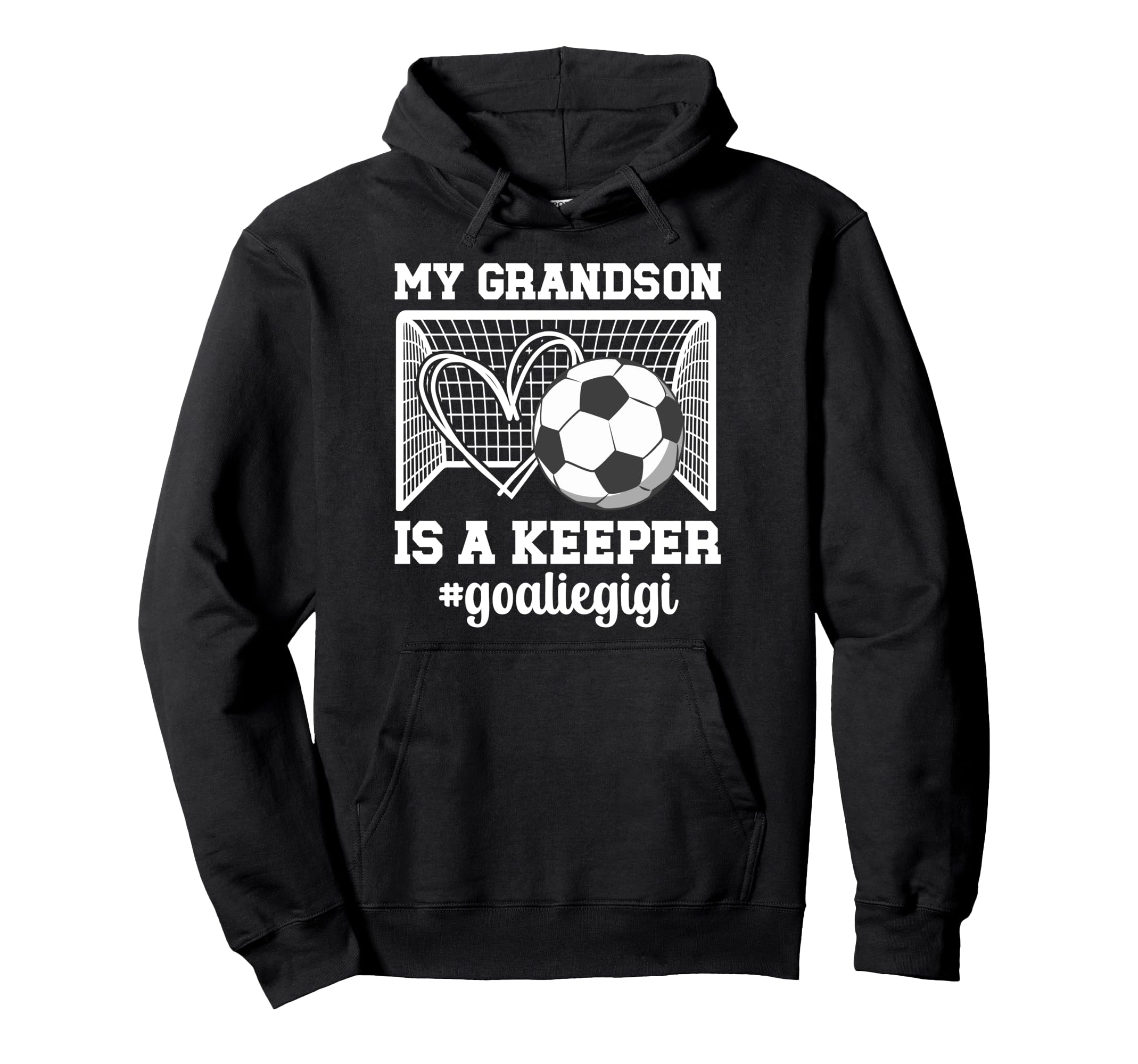 Proud Soccer Goalie Gigi Soccer Hoodie - Trendy Graphic Men Women