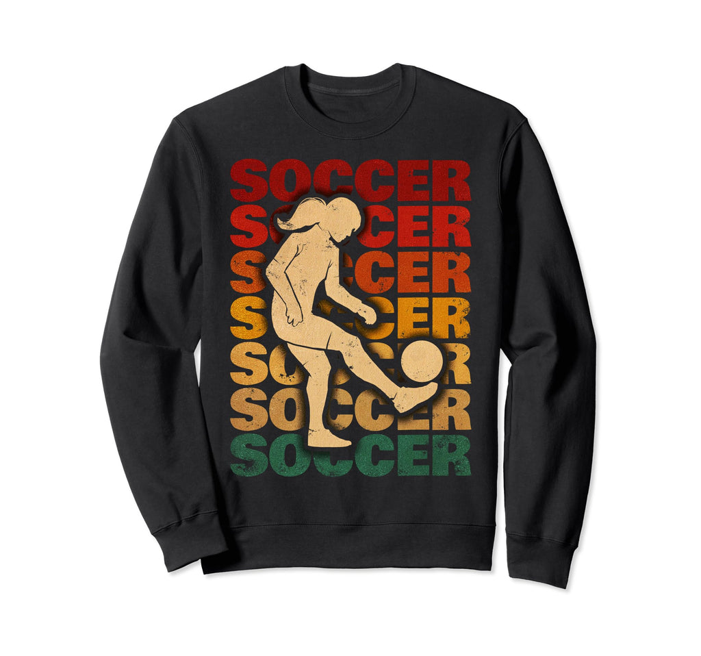 Soccer Goalie Distressed Goalkeeper Sweatshirt - Fun Novelty Design Unisex
