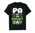 Soccer Pa Birthday Party Family Matching T-Shirt - Custom Art Print Unisex