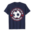 Im Not Yelling This Is Just My Soccer T-Shirt - Graphic Print Men Women