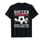 Soccer Mom Sideline Social Club T-Shirt - Streetwear Style for Adults