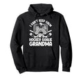 Im Hockey Goalie Grandma Ice Hockey Hoodie - Fun Novelty Design for Adults