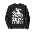 Proud Mom 2026 Senior Soccer Sweatshirt - Trendy Graphic Men Women