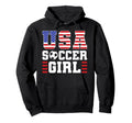 Patriotic Usa Soccer Hoodie - Streetwear Style Men Women
