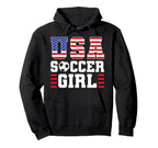 Patriotic Usa Soccer Hoodie - Streetwear Style Men Women