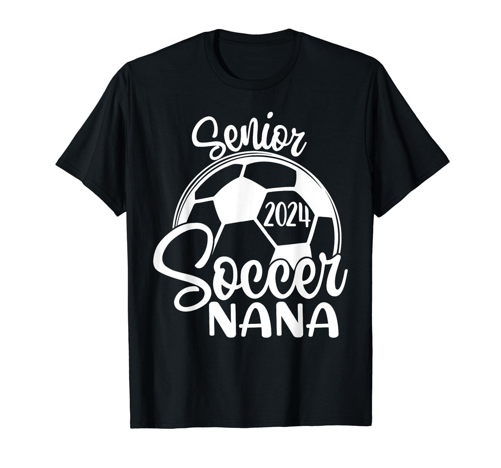 Senior Soccer Nana 2024 Class 2024 Soccer T-Shirt - Unique Graphic Unisex