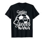 Senior Soccer Nana 2024 Class 2024 Soccer T-Shirt - Unique Graphic Unisex