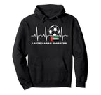United Arab Emirates Soccer Uae Sweatshirt - Fun Novelty Design for Adults