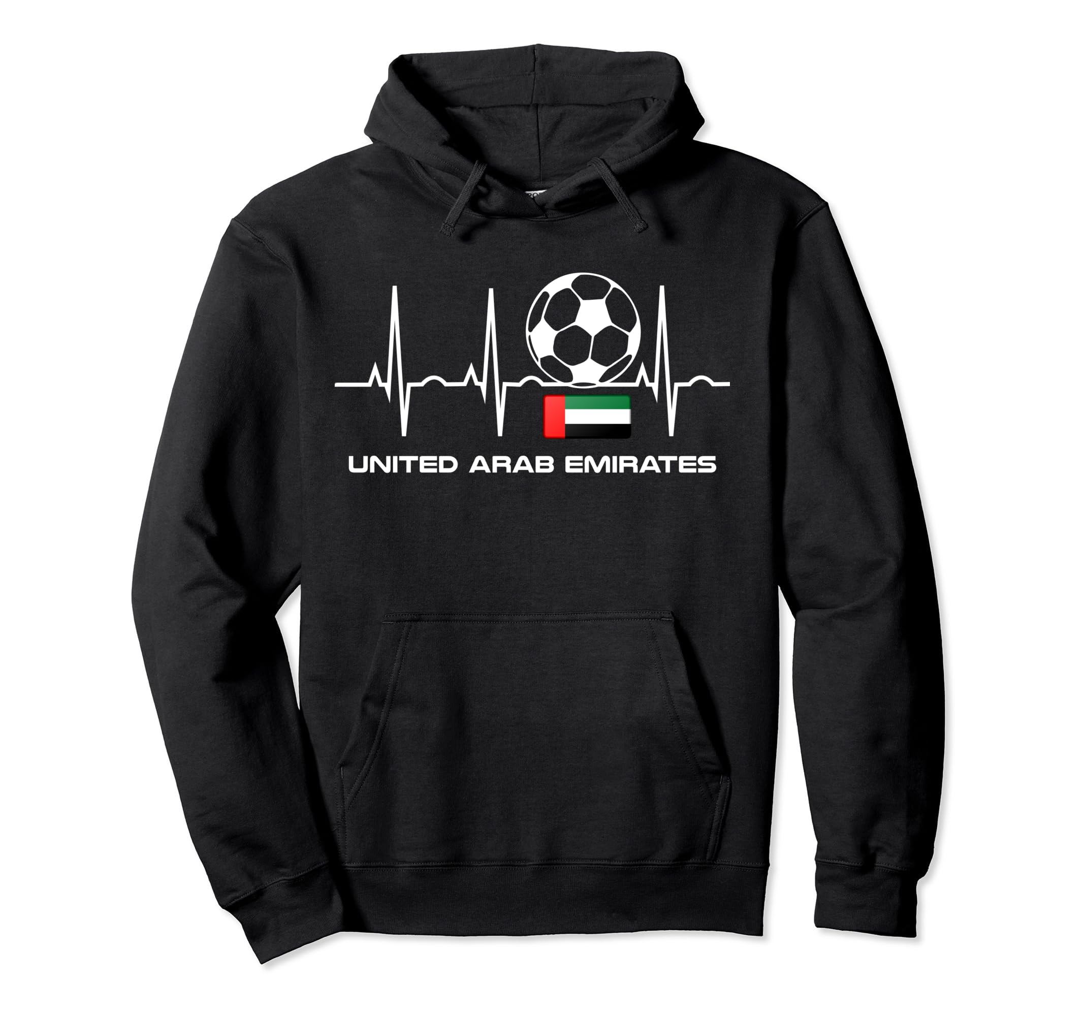 United Arab Emirates Soccer Uae Sweatshirt - Fun Novelty Design for Adults