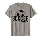 Soccer Mom Mommy Mother Game Day Fan T-Shirt - Aesthetic Graphic Men Women