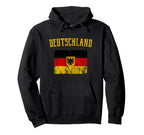 Deutschland German Flag Hoodie - Fun Novelty Design for Adults