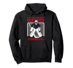 Hockey Goalie Ice Hockey Goalkeeper Hoodie - Minimalist Print for Adults