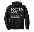 Funny Soccer Definition Womens Soccer Hoodie - Fun Novelty Design Unisex
