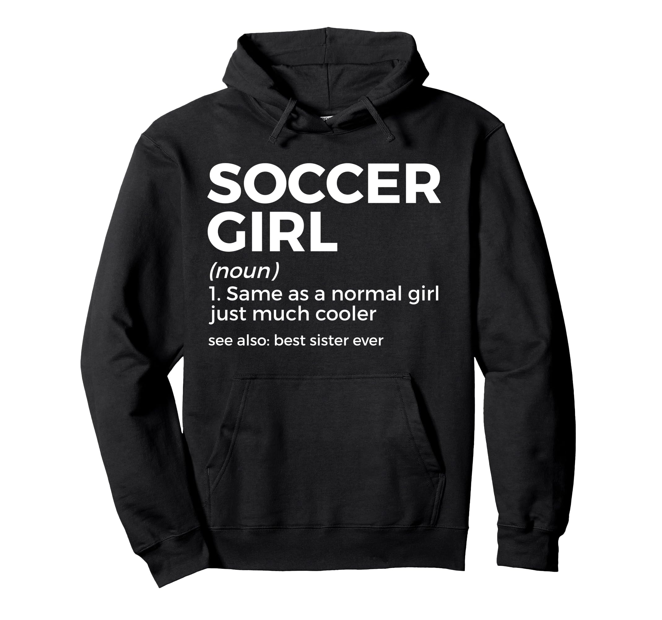 Funny Soccer Definition Womens Soccer Hoodie - Fun Novelty Design Unisex