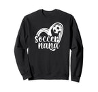 Soccer Nana Heart Grandma Nana Sweatshirt - Custom Art Print Men Women