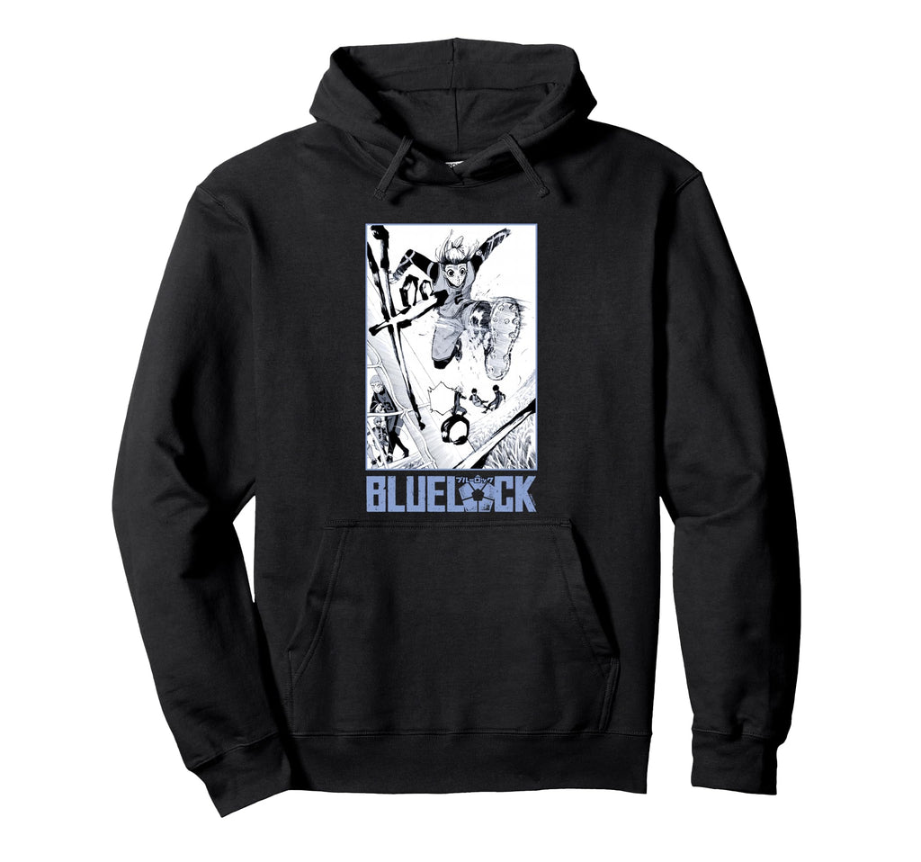 Blue Lock Gin Gagamaru Goalkeeper Big Chest Hoodie - Trendy Graphic Unisex