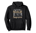 My Favorite Goalie Calls Me Mumma Hoodie - Casual Everyday Wear Unisex