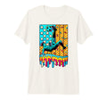 4Th July Ice Cream Drip Soccer Patriotic T-Shirt - Graphic Print Men Women