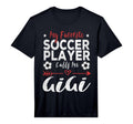 Mens My Favorite Soccer Player Calls T-Shirt - Trendy Graphic for Adults