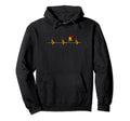 Spain Heartbeat Ekg Pulse Spanish Soccer Hoodie - Graphic Print Men Women