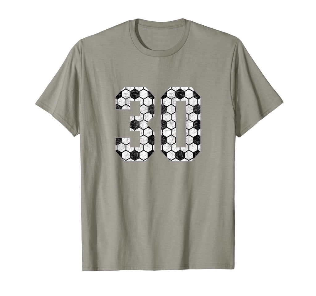 Soccer 30 Love Soccer Mom Favorite T-Shirt - Fun Novelty Design Men Women