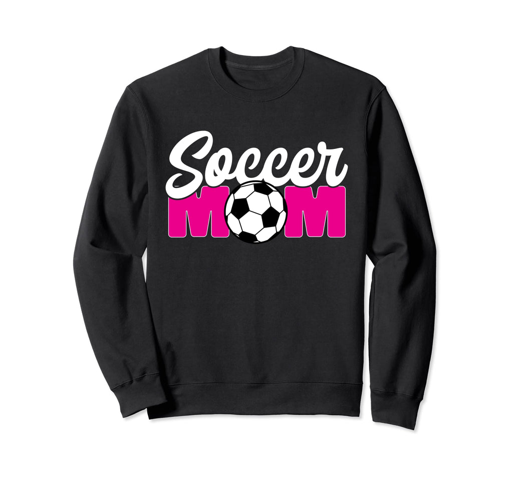 Soccer Game Day Soccer Mom Mothers Sweatshirt - Graphic Print for Adults