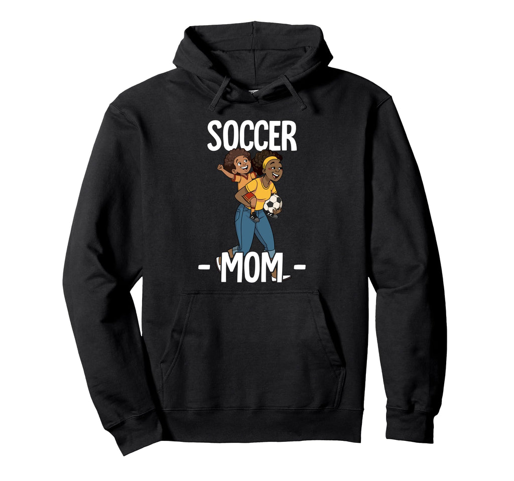 Soccer Mom Hoodie - Trendy Graphic for Adults