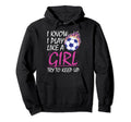 I Know I Play Like Try To Keep Up Hoodie - Casual Everyday Wear for Adults