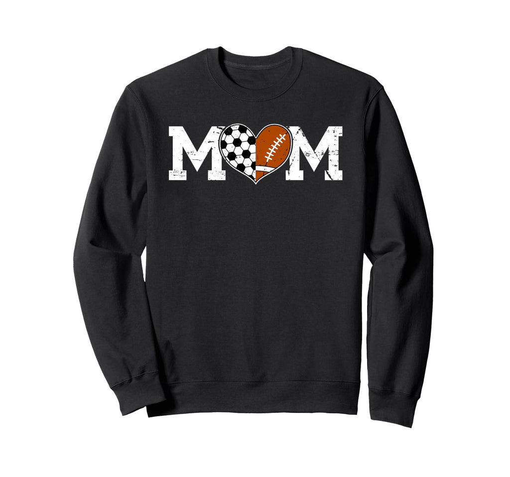 Football Soccer Mom Soccer Sweatshirt - Custom Art Print for Adults