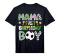 Mama Birthday Soccer Player Game Day T-Shirt - Trendy Graphic Unisex