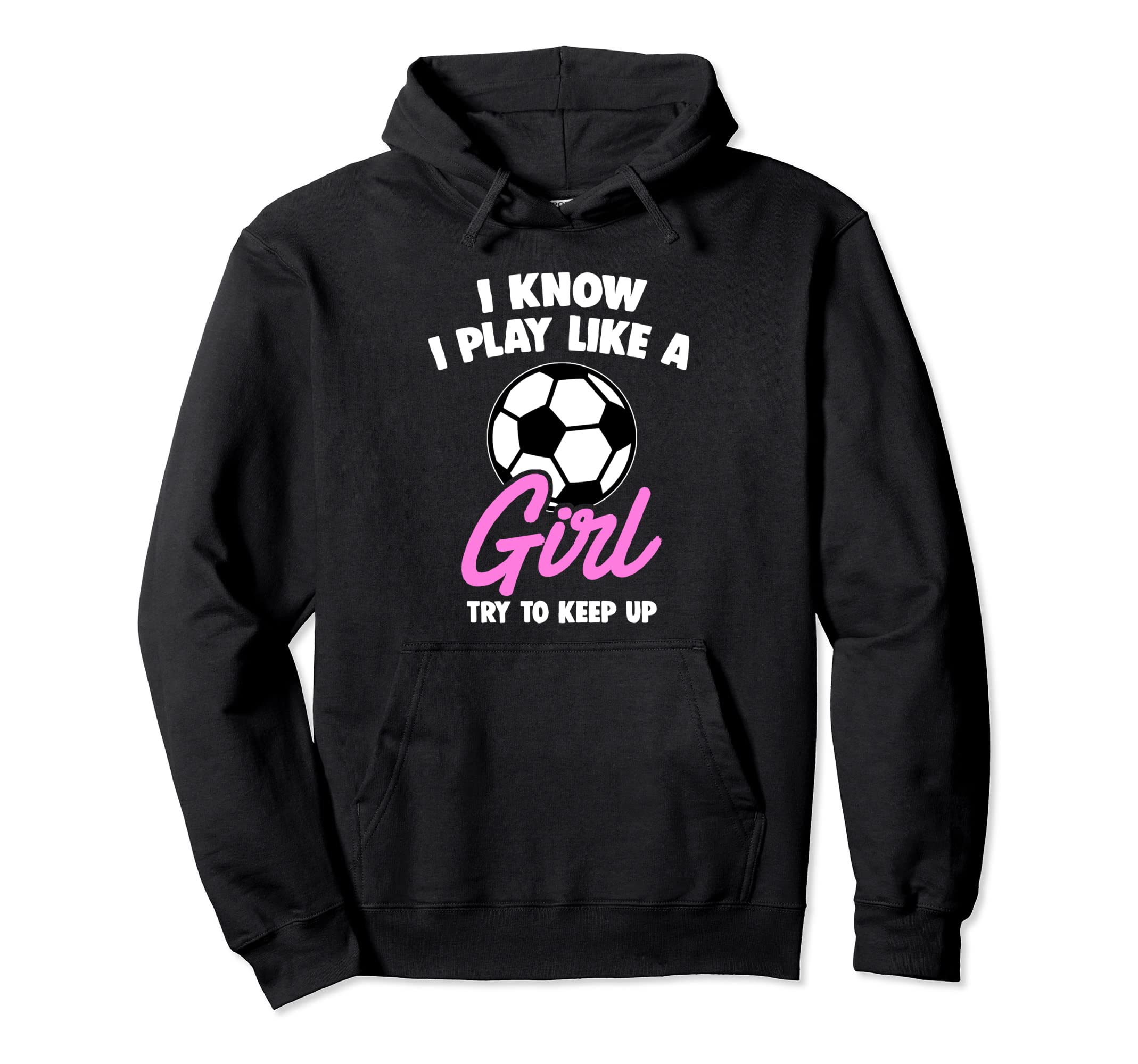 Soccer Hoodie - Minimalist Print for Adults